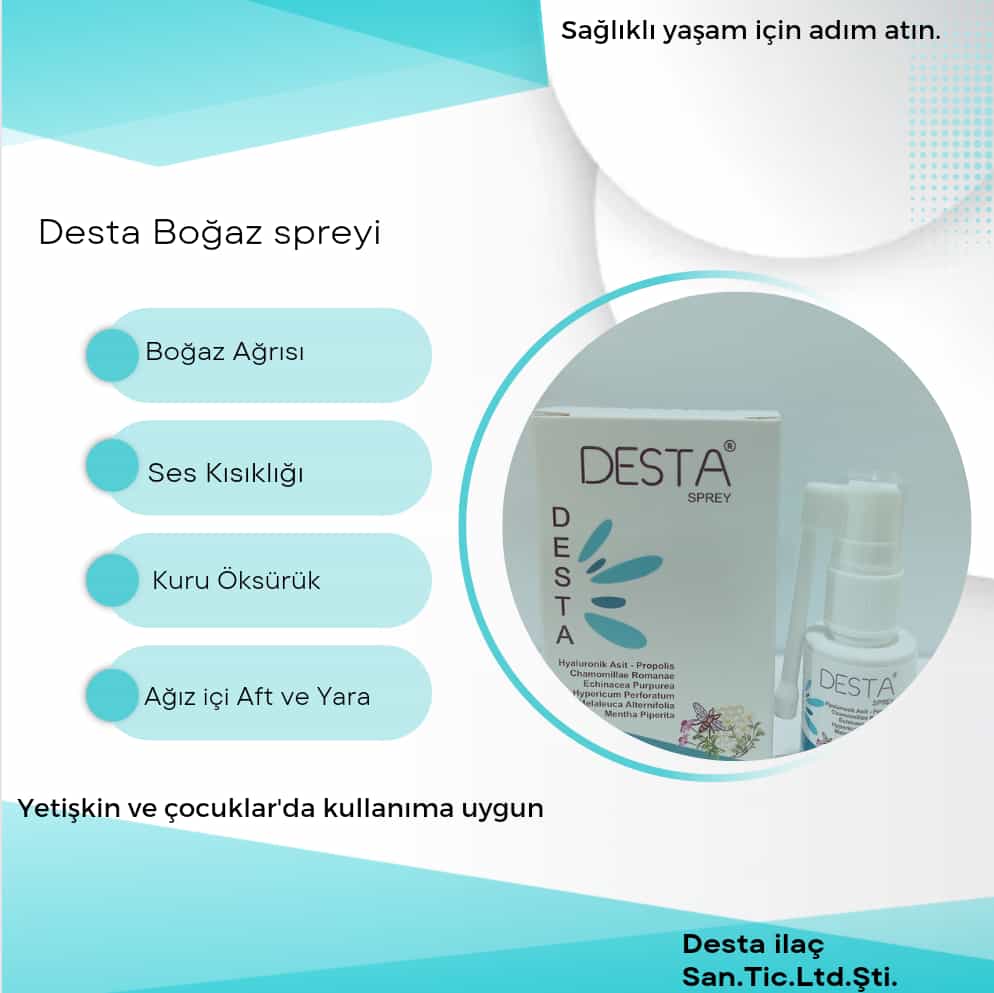 DESTA BOĞAZ SPREY